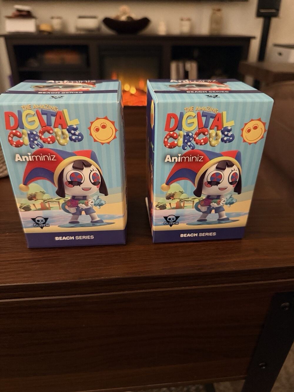 The Amazing Digital Circus AniMiniz Beach Series Blind Box Figures Lot of 2